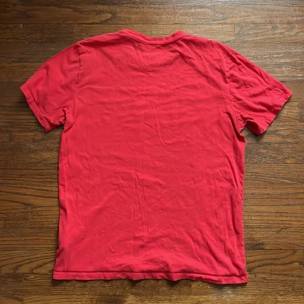 The North Face Red Men’s Short Sleeve Logo T-Shirt